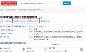 凯发k8ag旗舰厅集团入选深圳市2023年创新型中小企业名单